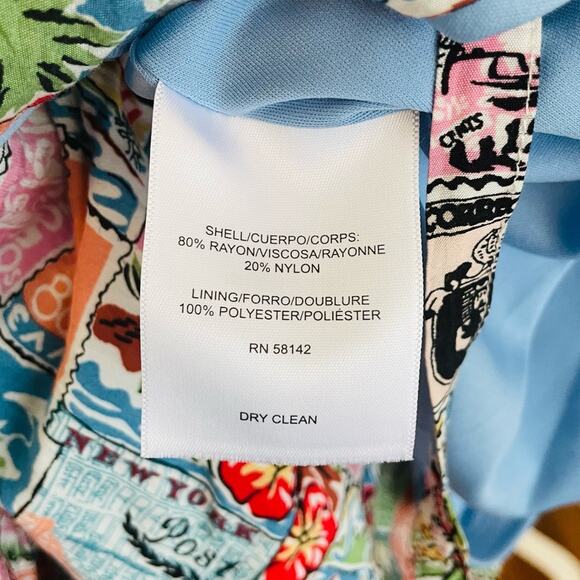 The Good Journey Patterned Maxi Dress NWT Size 10 - Picture 5 of 5